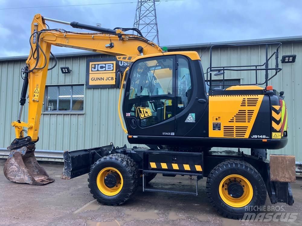 JCB JS145W Bageri na kotačima