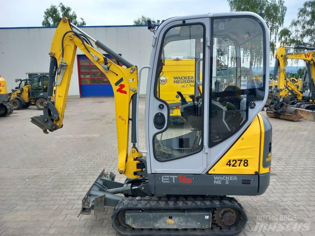Wacker Neuson ET16 Bageri gusjeničari