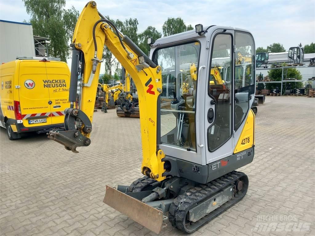 Wacker Neuson ET16 Bageri gusjeničari