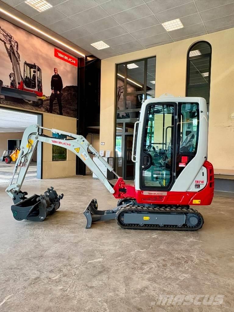Takeuchi TB 216 Mini bageri <7t
