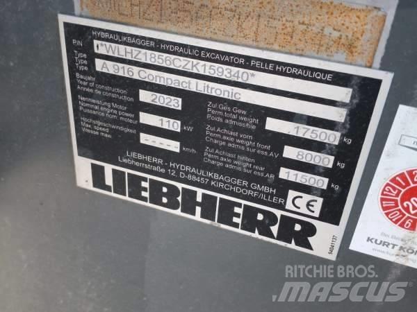 Liebherr A 916 Comp Bageri na kotačima