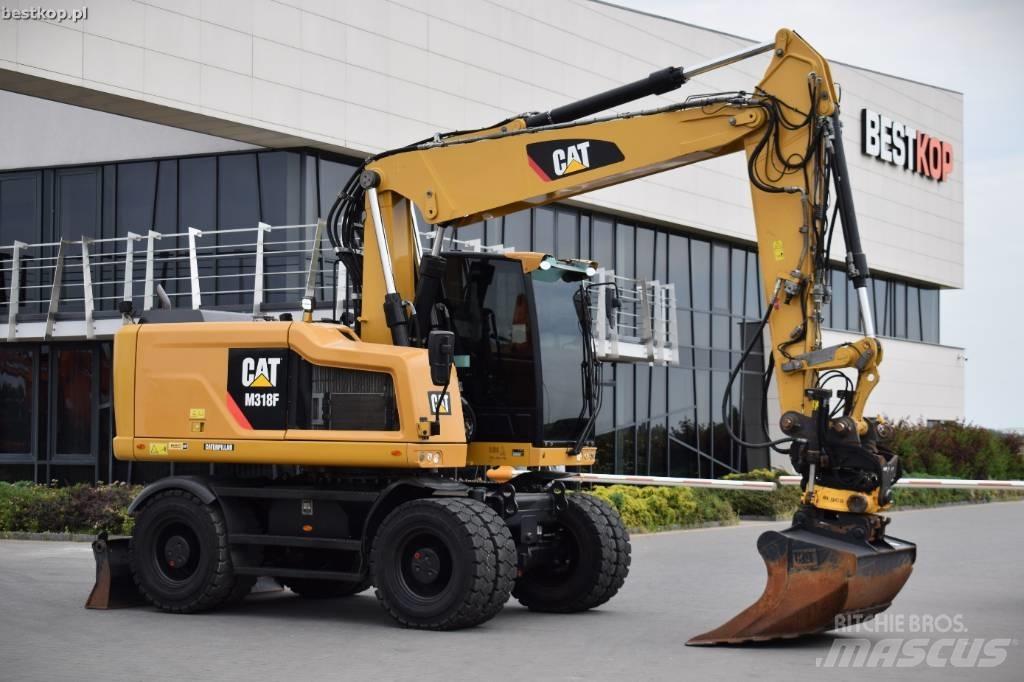 CAT M 318 F Bageri na kotačima