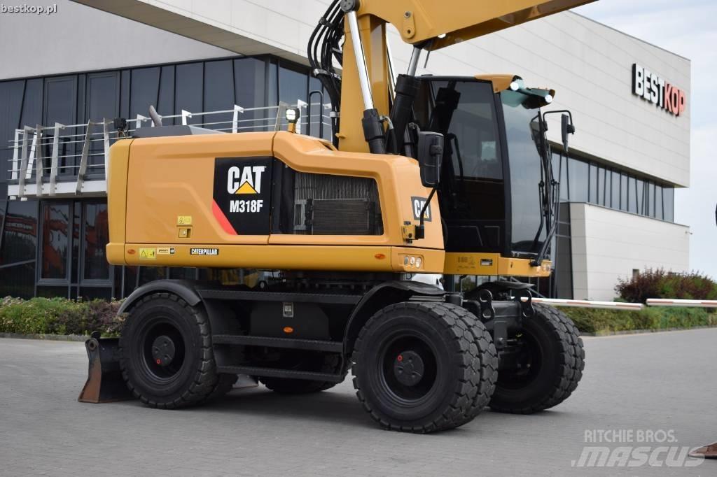 CAT M 318 F Bageri na kotačima