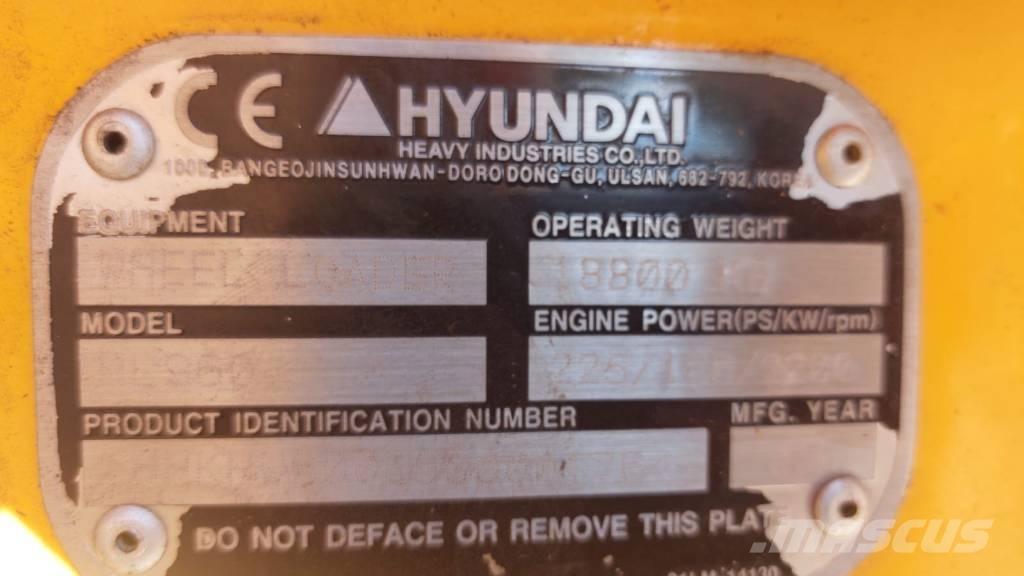 Hyundai HL 960 Utovarivači na kotačima