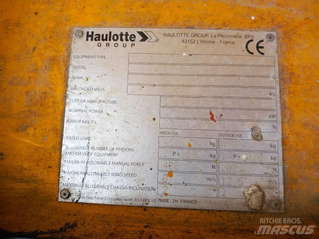 Haulotte Compact 10 Škaraste platforme