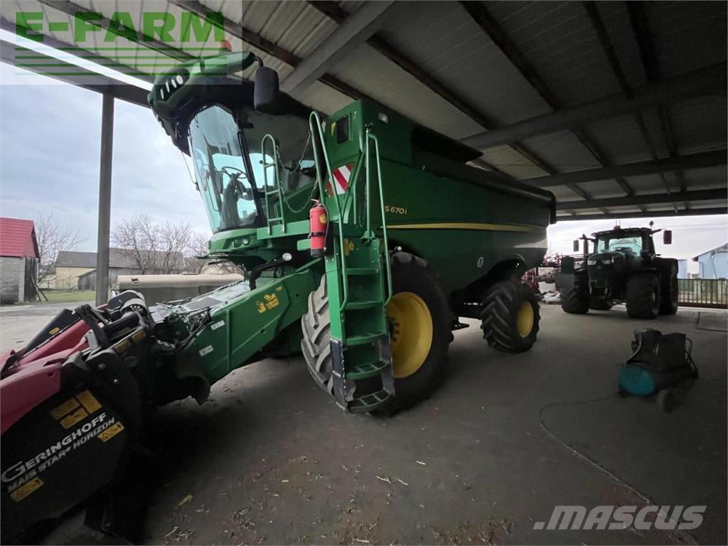 John Deere s670i Kombajni