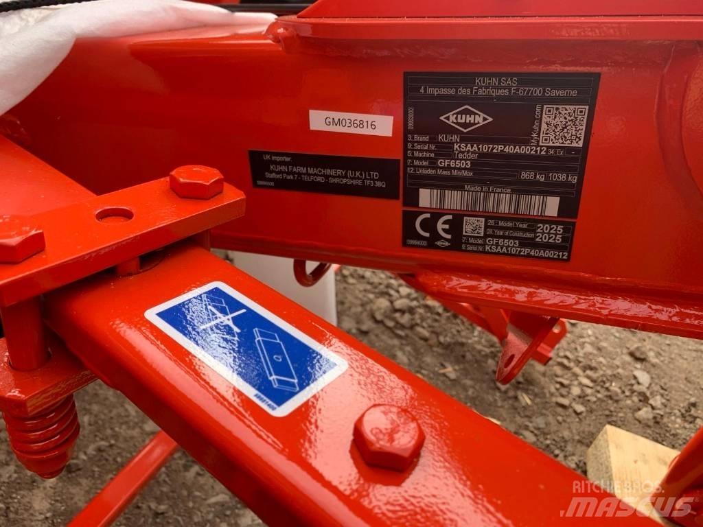 Kuhn GF6503 TEDDER Okretači i sakupljači sijena
