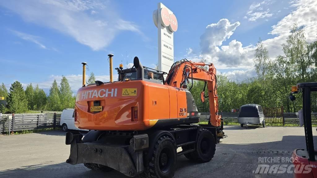 Hitachi ZX 170 W-5 Bageri na kotačima