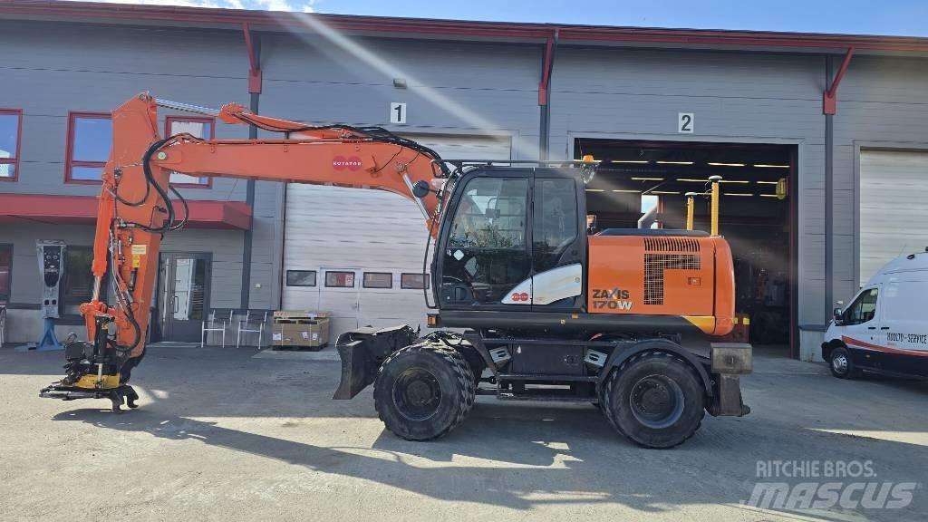 Hitachi ZX 170 W-5 Bageri na kotačima