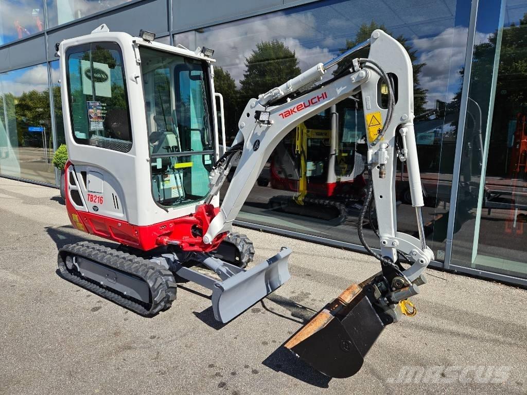Takeuchi TB 216 Mini bageri <7t