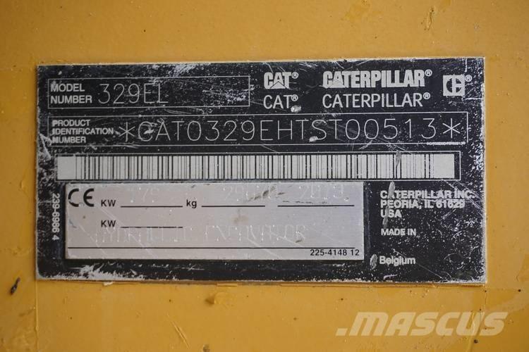 CAT 329 EL Bageri gusjeničari