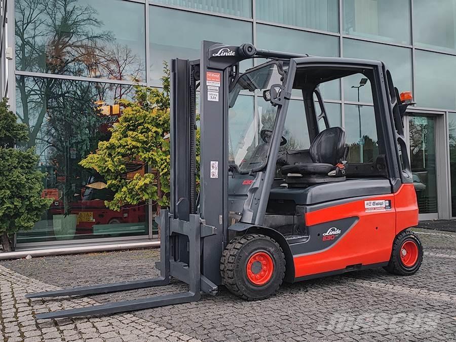 Linde E30L-01 Električni viličari