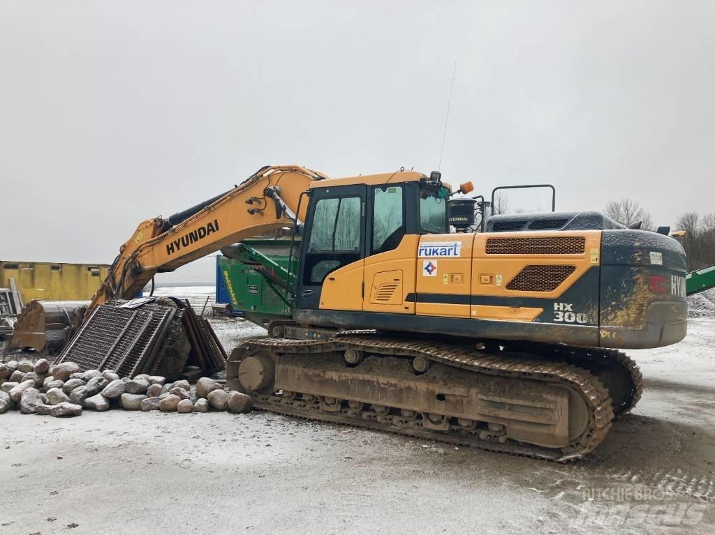 Hyundai HX 300 L Bageri gusjeničari