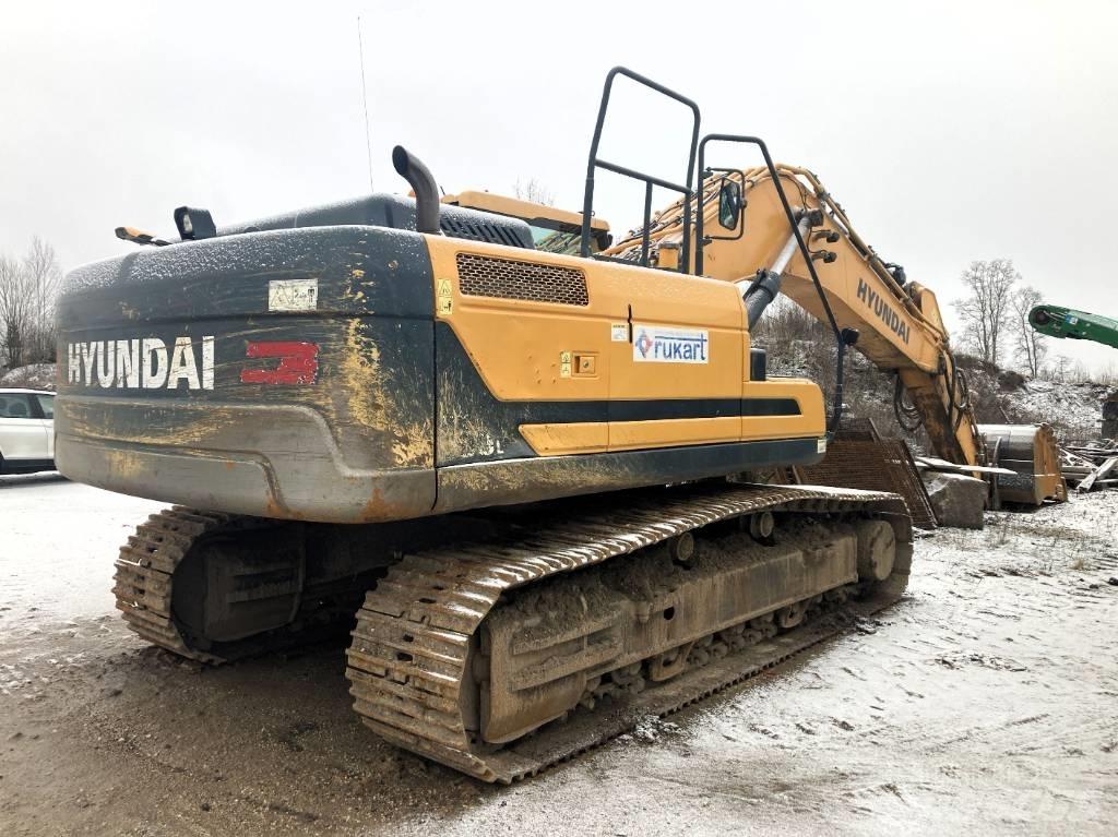 Hyundai HX 300 L Bageri gusjeničari