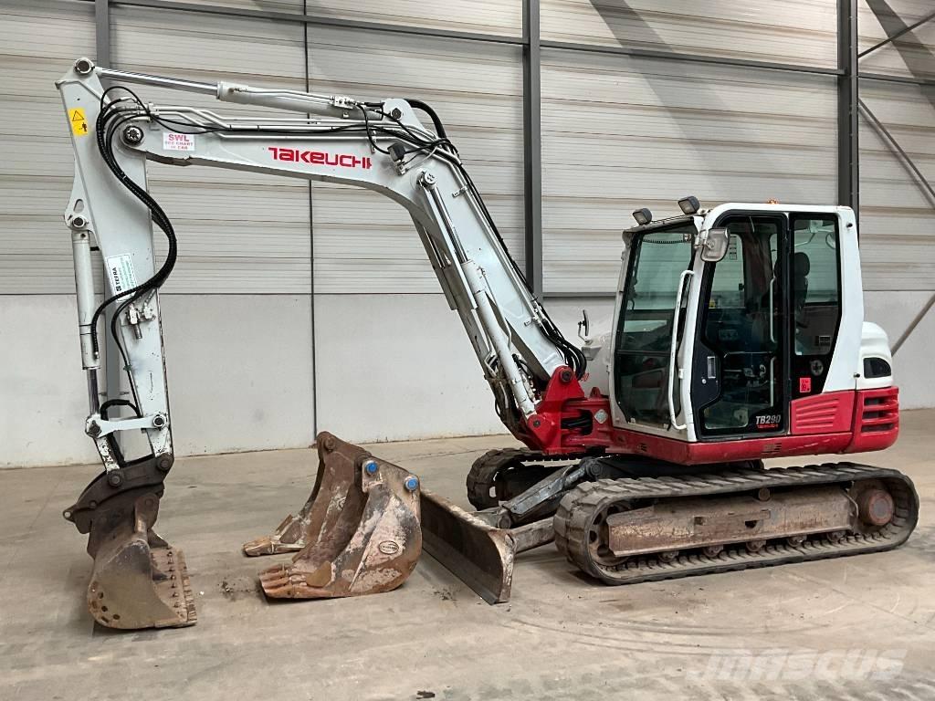 Takeuchi TB 290 Midi bageri 7t – 12t