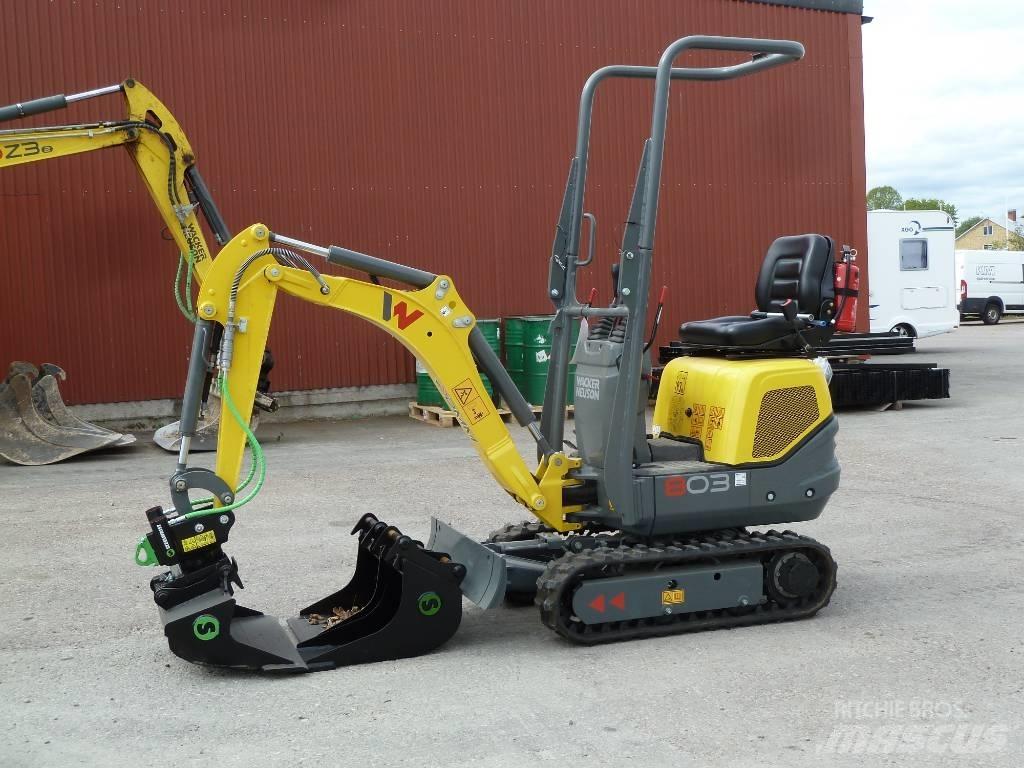 Wacker Neuson 803 Mini bageri <7t