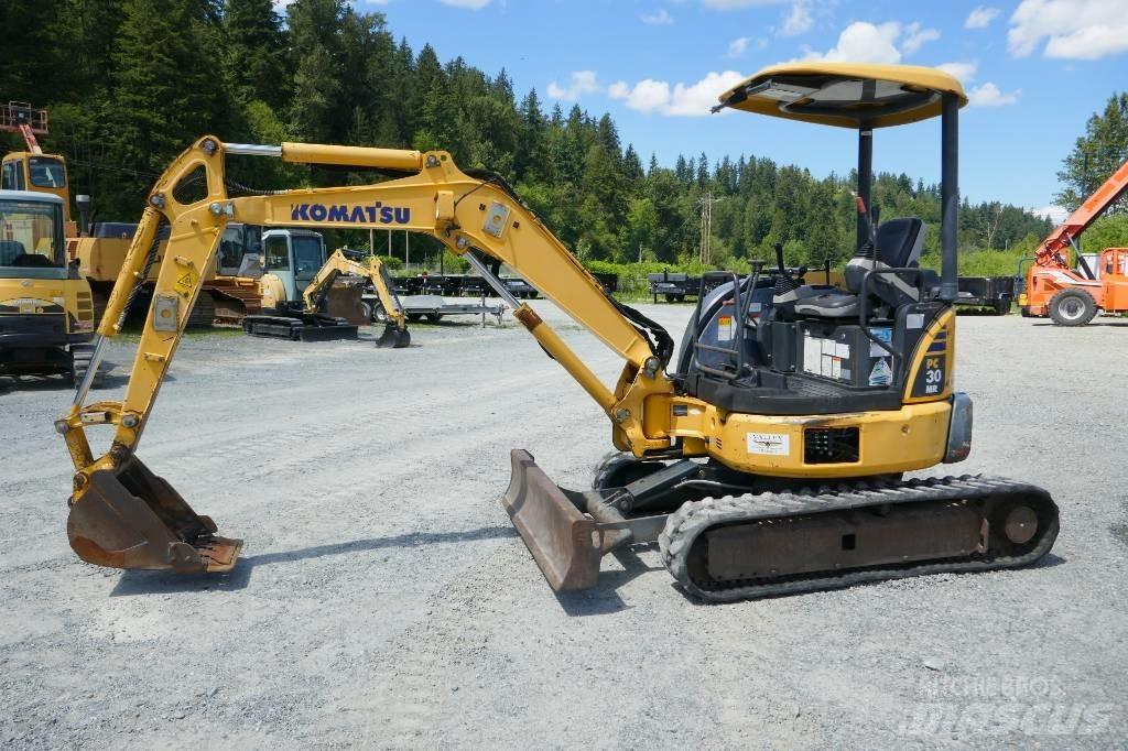 Komatsu PC 30 MR-3 Mini bageri <7t
