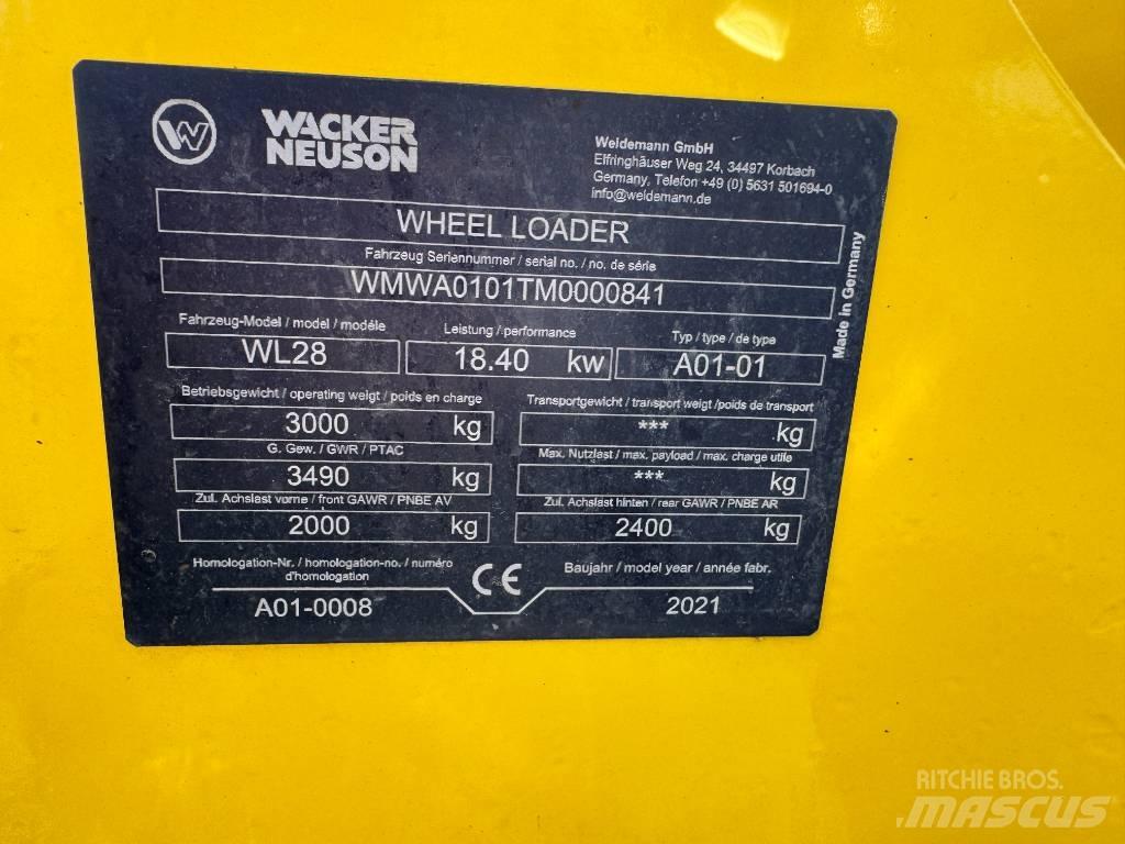 Wacker Neuson WL28 Utovarivači na kotačima