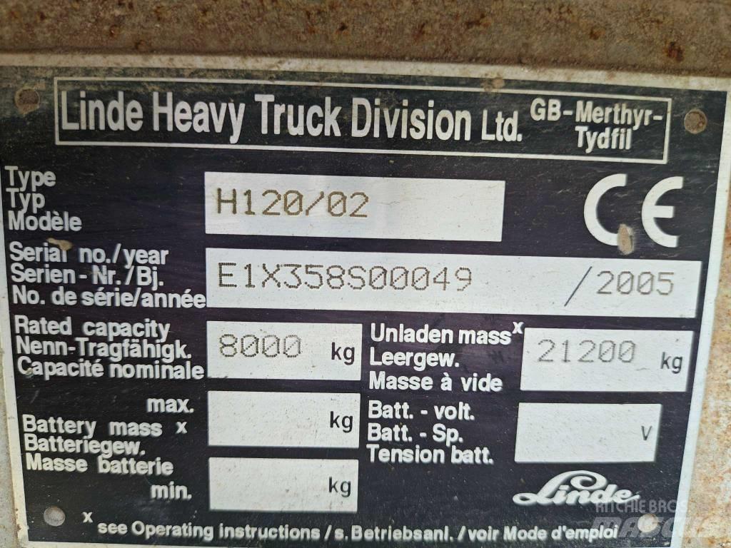 Linde H 120 Dizelski viličari