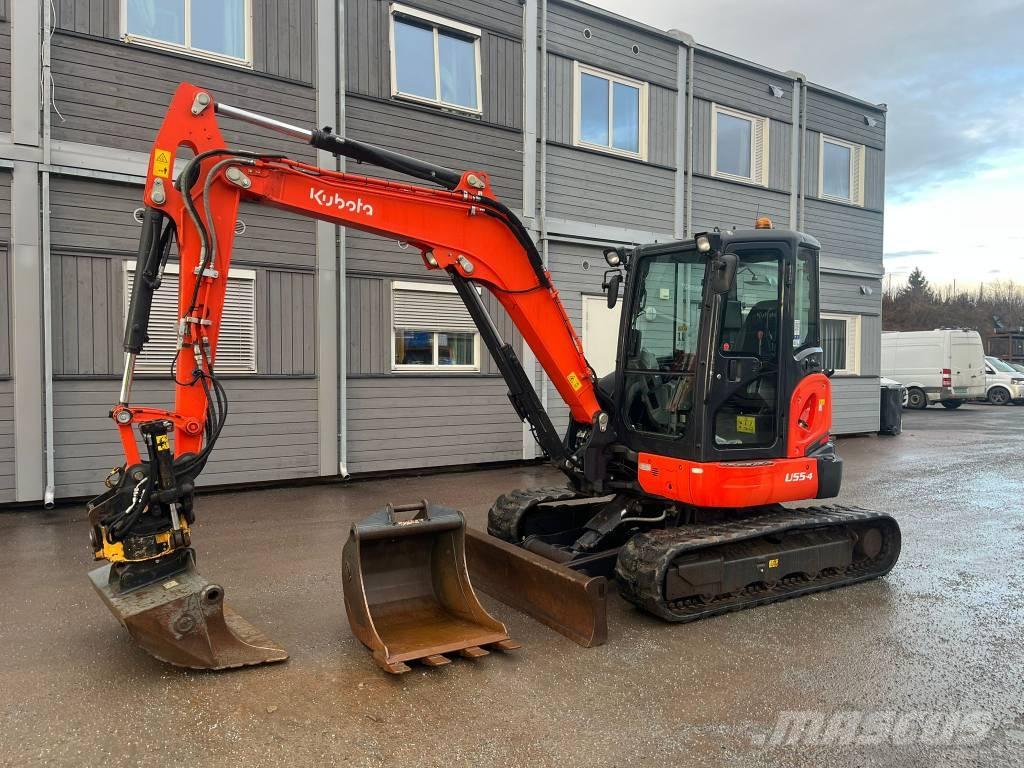 Kubota U 55-4 Mini bageri <7t
