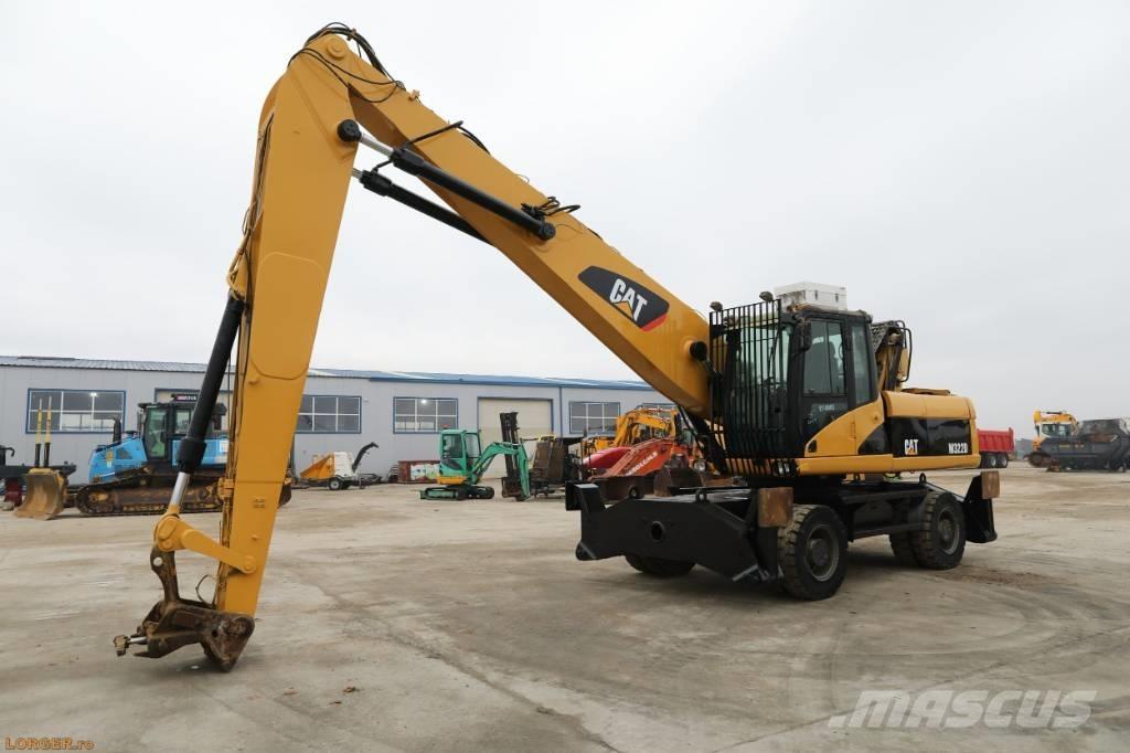 CAT M 322 D Bageri za manipuliranje materijalom / otpadom