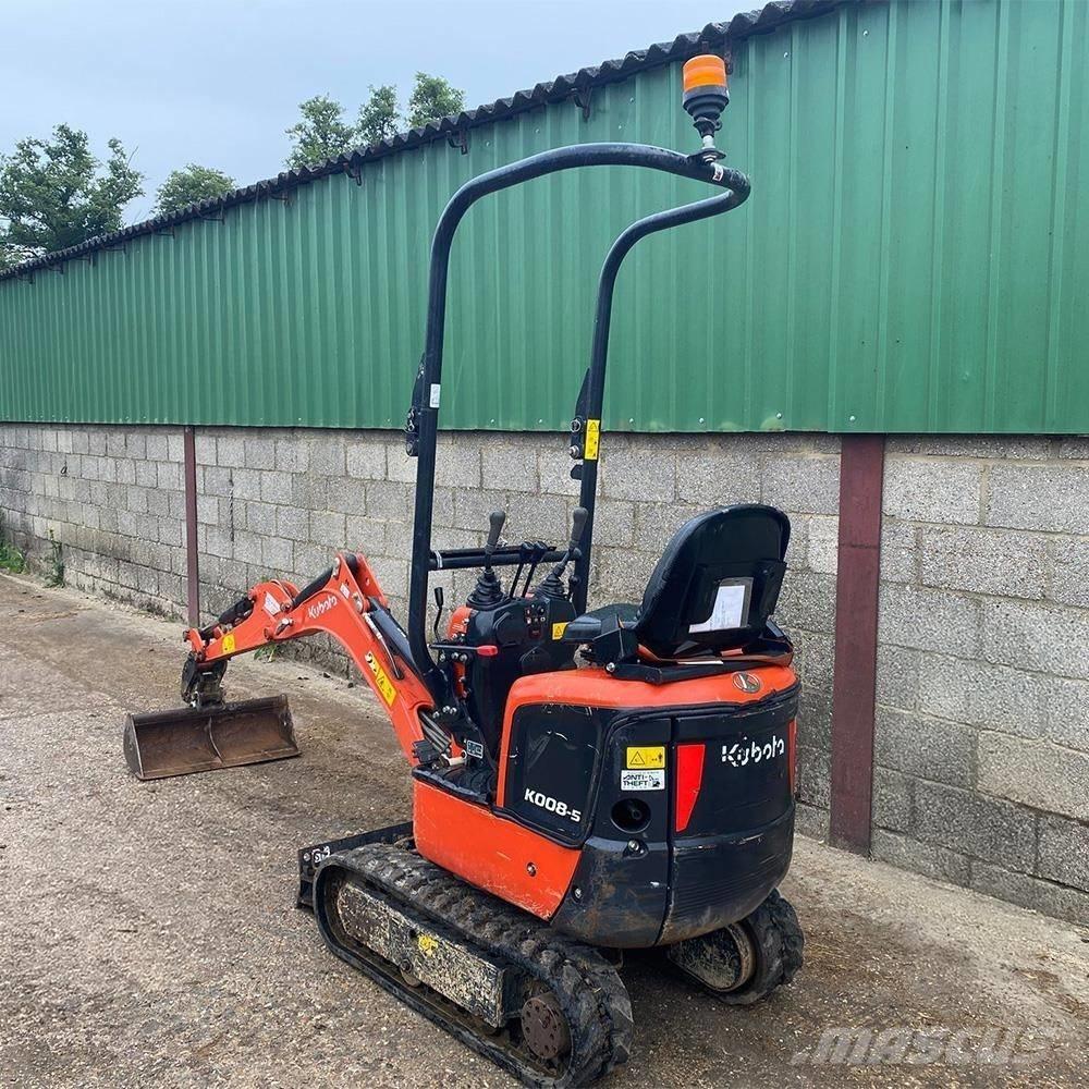 Kubota K 008-5 Mini bageri <7t