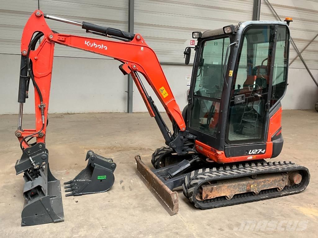 Kubota U 27-4 Mini bageri <7t