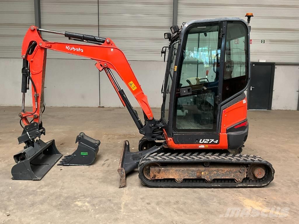 Kubota U 27-4 Mini bageri <7t