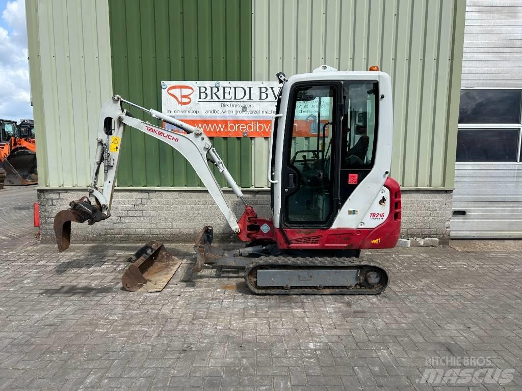 Takeuchi TB 216 Mini bageri <7t