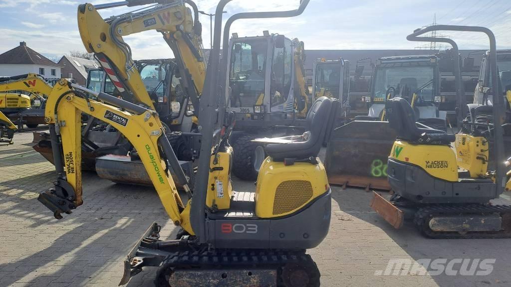 Wacker Neuson 803 Bageri gusjeničari