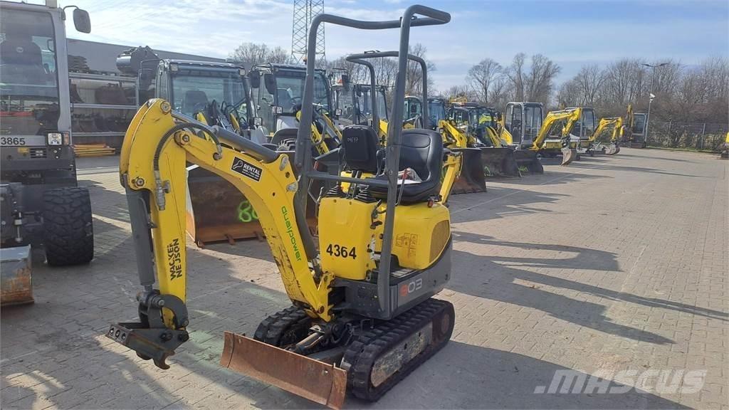 Wacker Neuson 803 Bageri gusjeničari