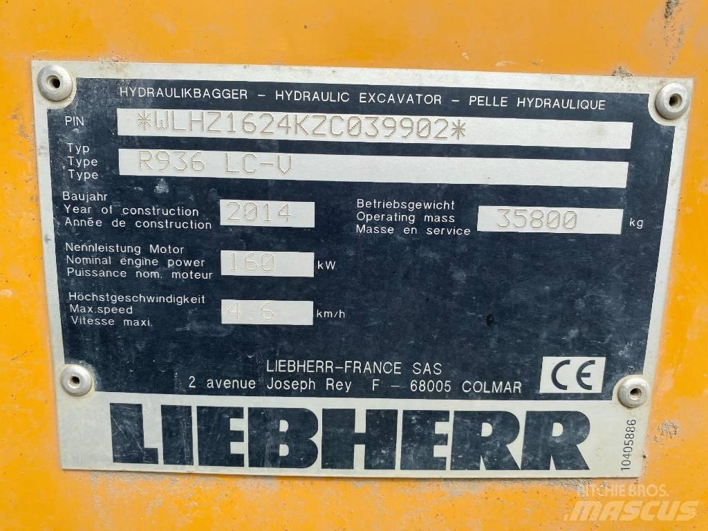 Liebherr R 936 LC Bageri gusjeničari