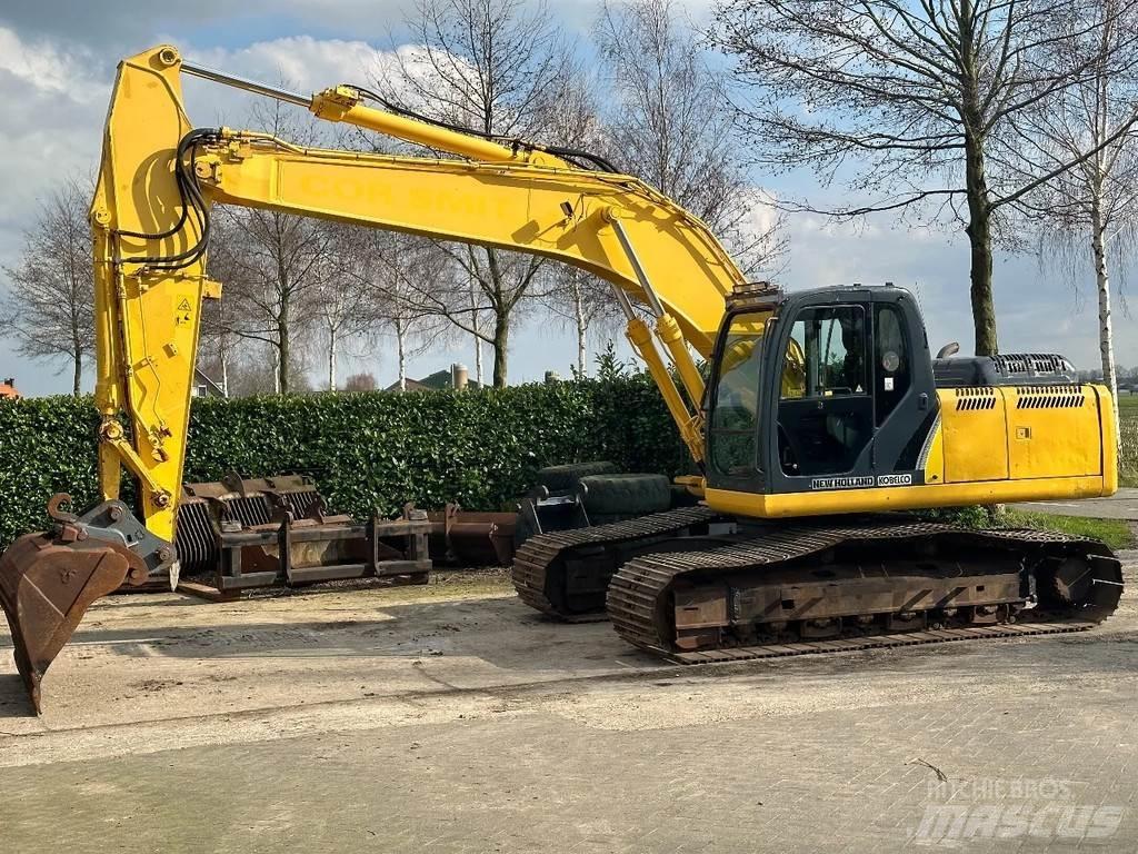 New Holland E215 Bageri gusjeničari