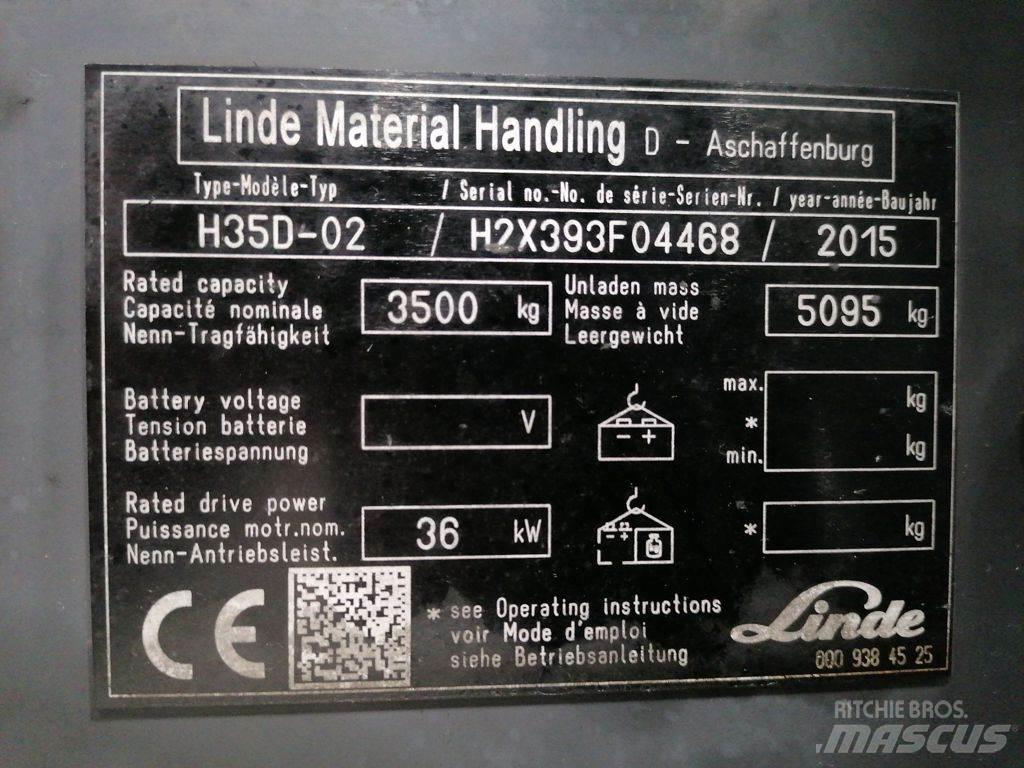 Linde H35D-02 Dizelski viličari