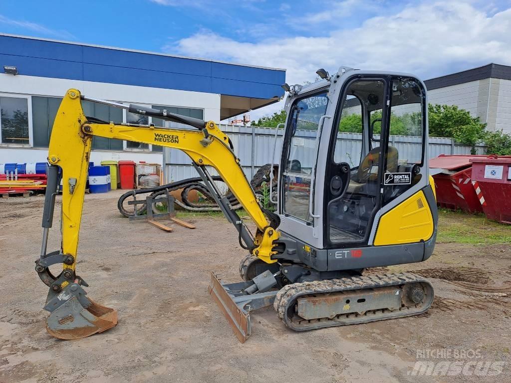 Wacker Neuson ET18 Bageri gusjeničari