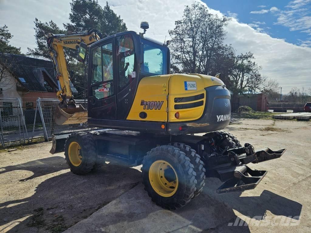 Yanmar B 110 W Utovarni rovokopači
