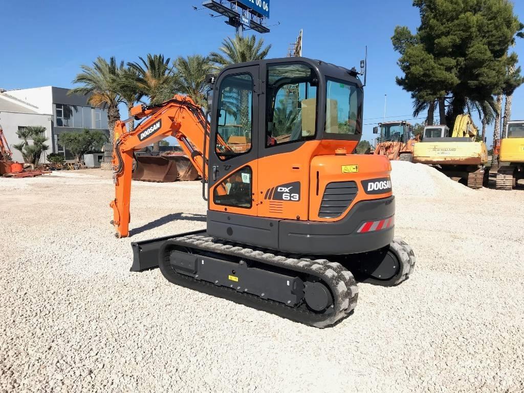Doosan DX 63-3 Mini bageri <7t