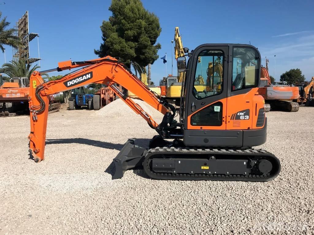 Doosan DX 63-3 Mini bageri <7t