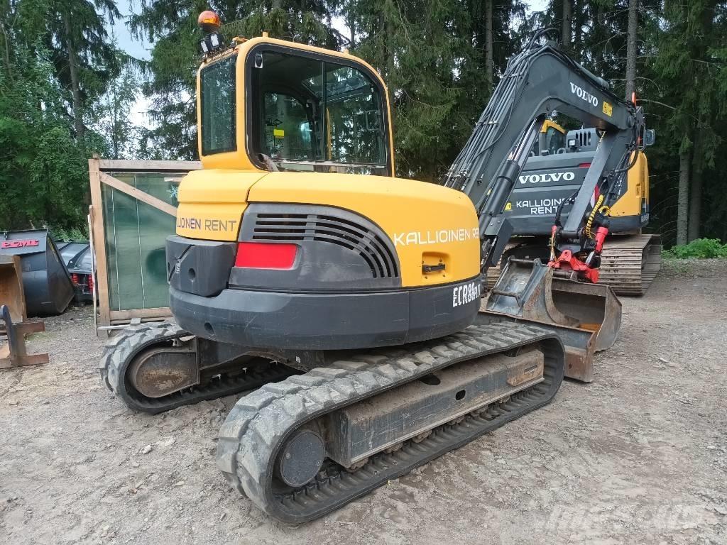 Volvo ECR 88 PLUS Midi bageri 7t – 12t