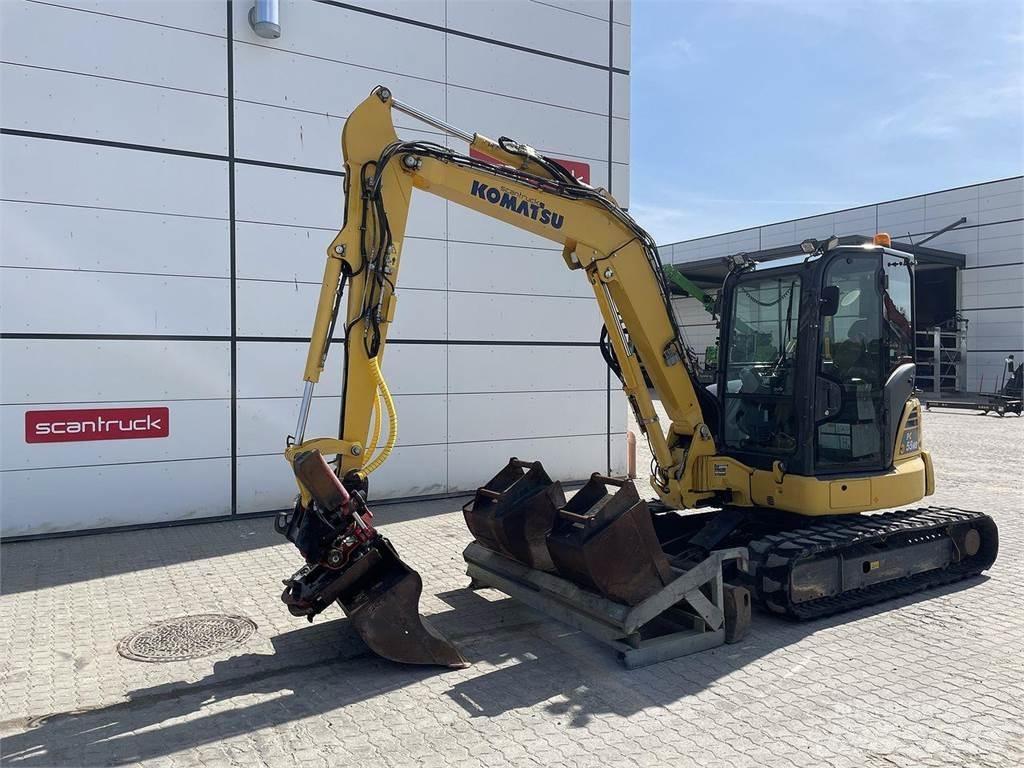Komatsu PC55MR-5 Bageri na kotačima