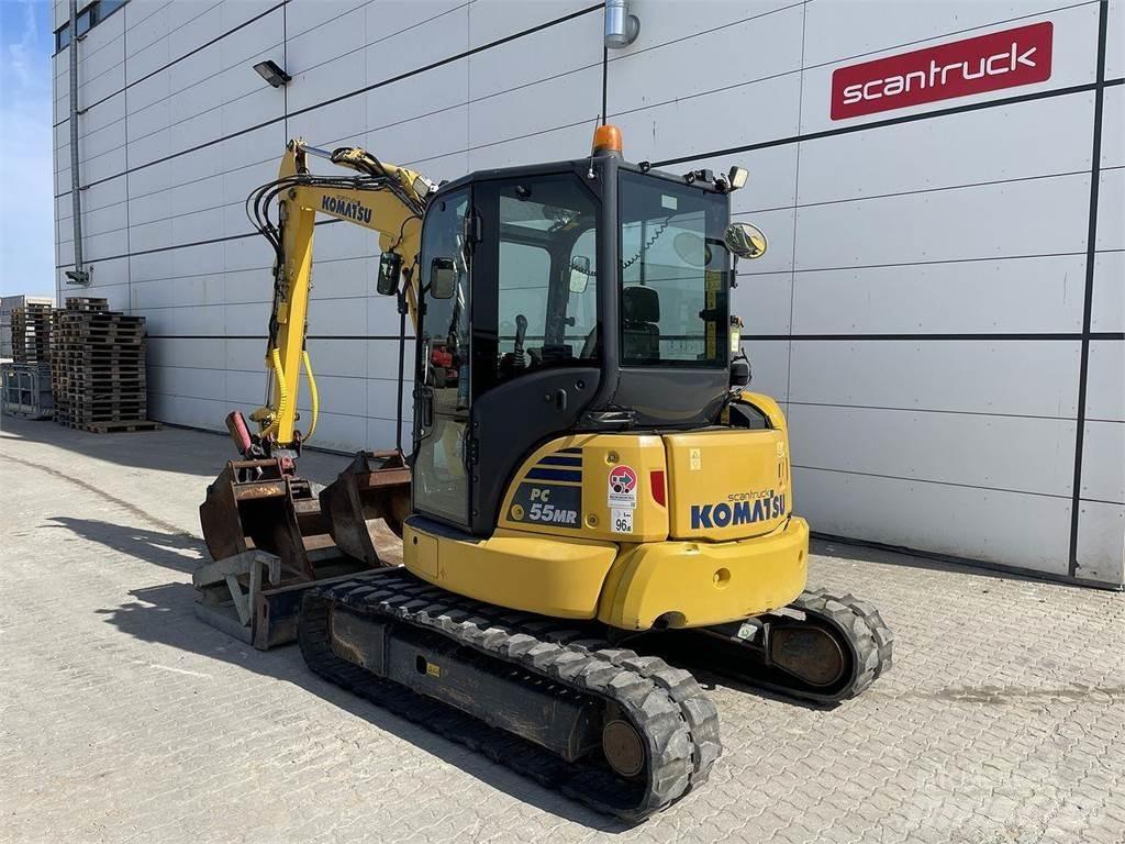 Komatsu PC55MR-5 Bageri na kotačima