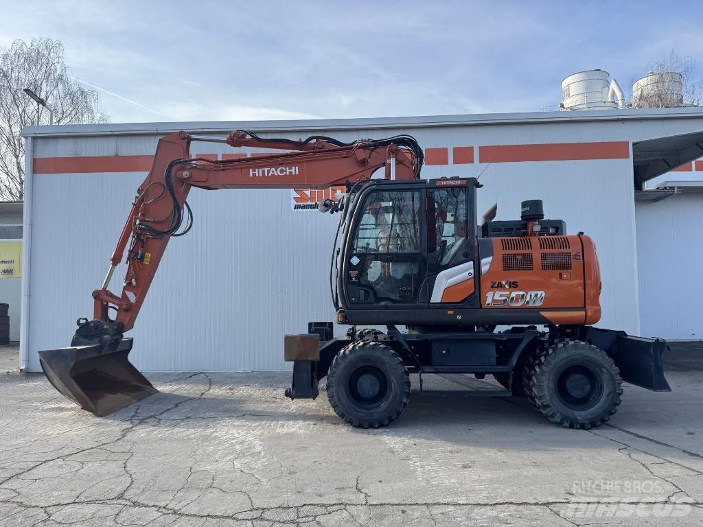Hitachi ZX 150 W-7 Bageri na kotačima
