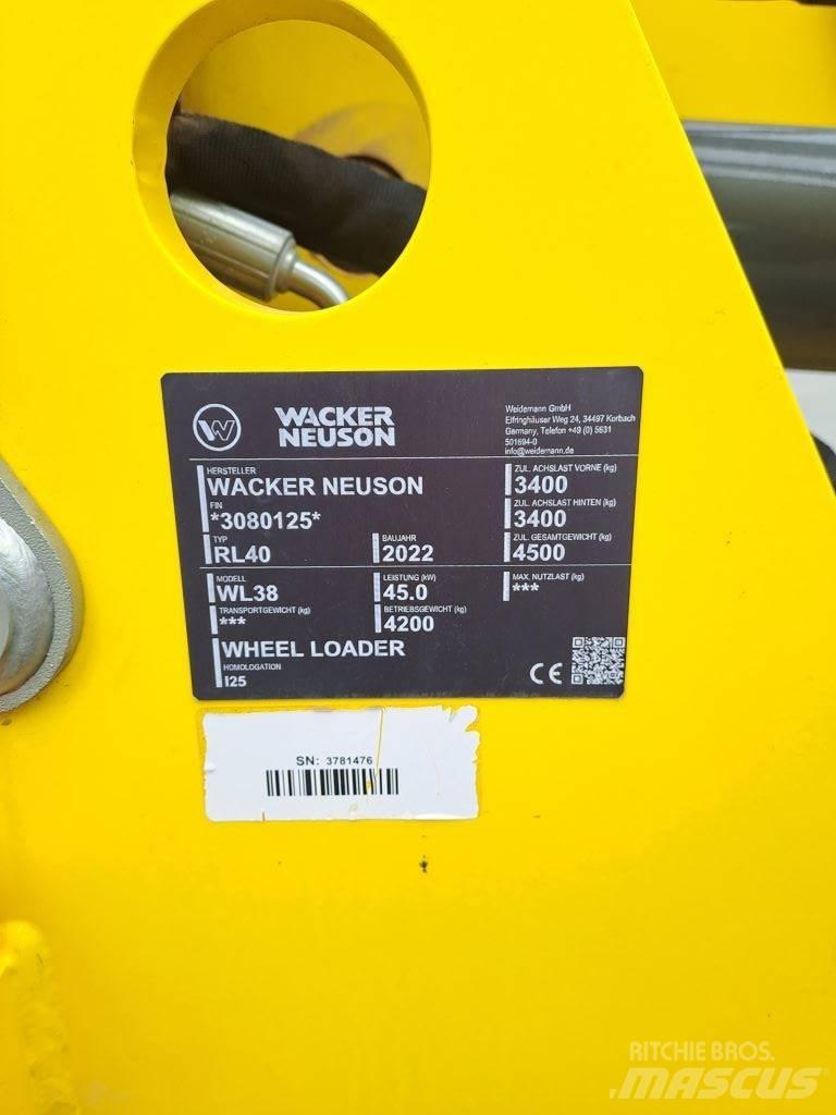 Wacker Neuson WL38 Utovarivači na kotačima