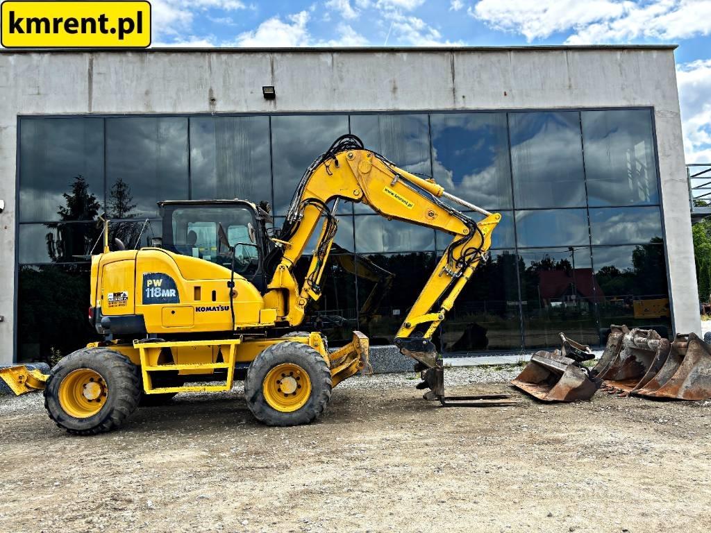 Komatsu PW 118 MR-8 Bageri na kotačima