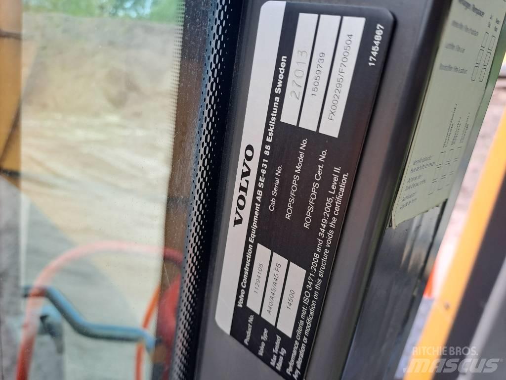 Volvo A45G Zglobni demperi