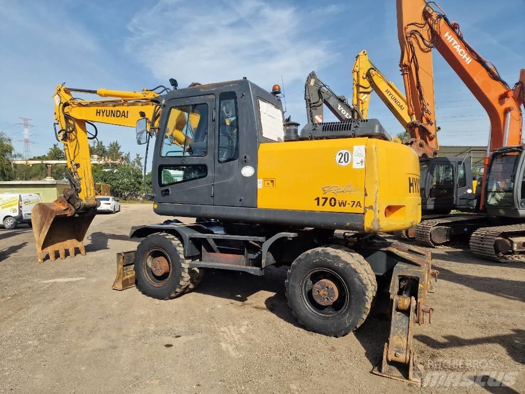 Hyundai R 170 W Bageri na kotačima