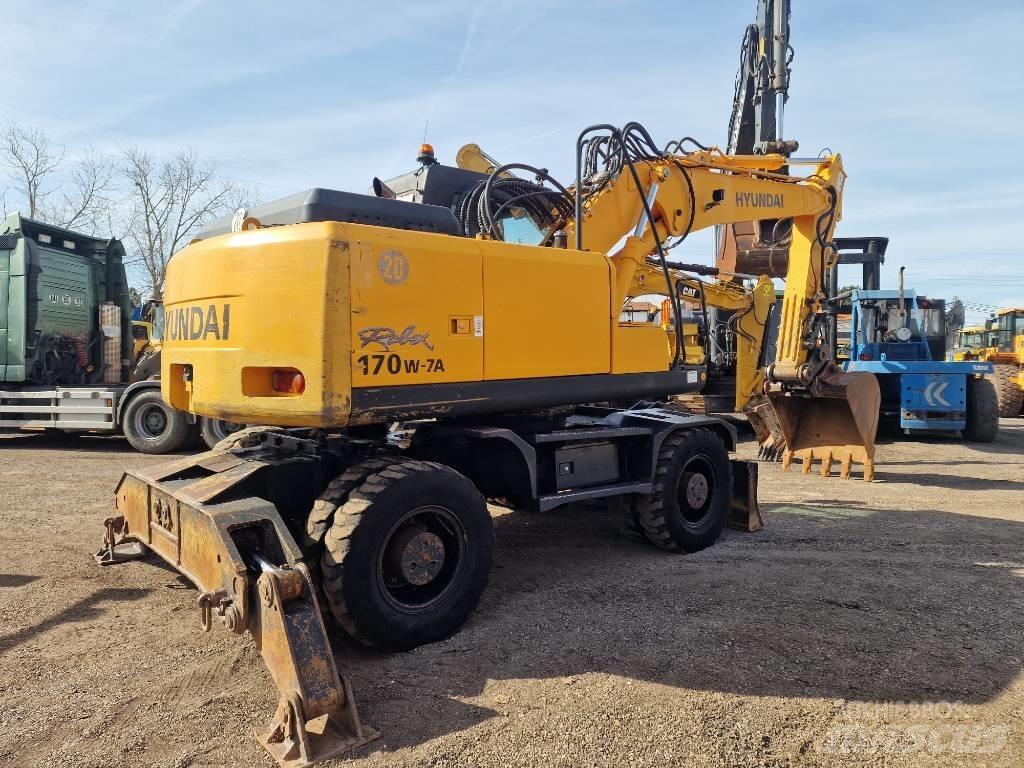 Hyundai R 170 W Bageri na kotačima