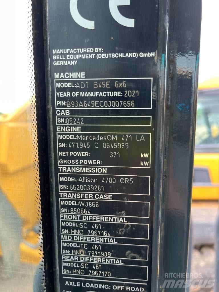 Bell B45E Zglobni demperi