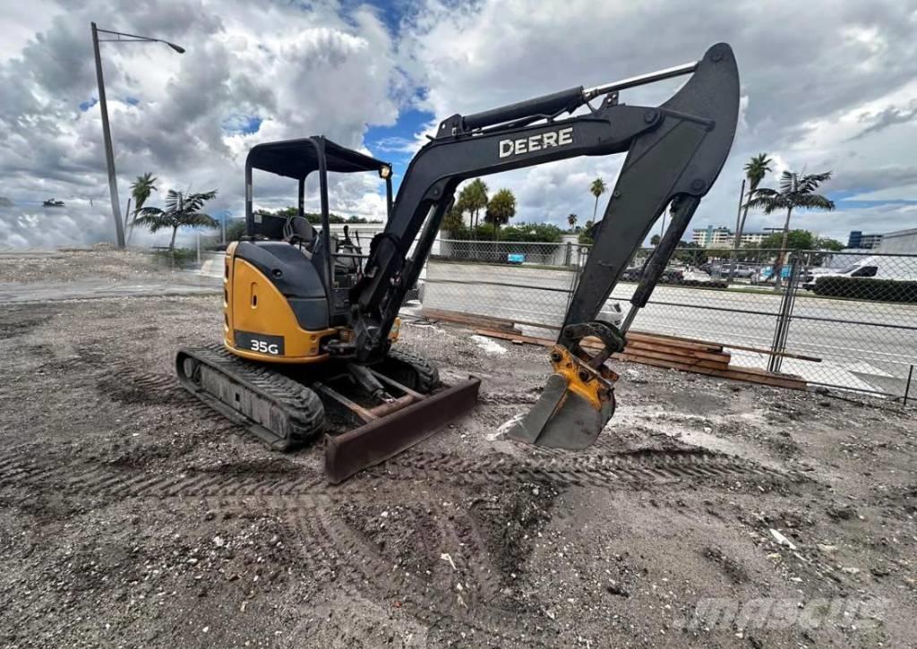 John Deere 35 G Bageri gusjeničari