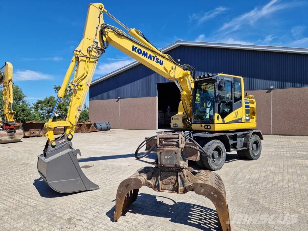 Komatsu PW 148-11 Bageri na kotačima